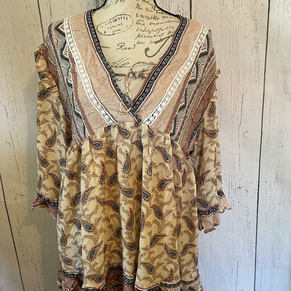 Boho ladies blouse Davi&Dani